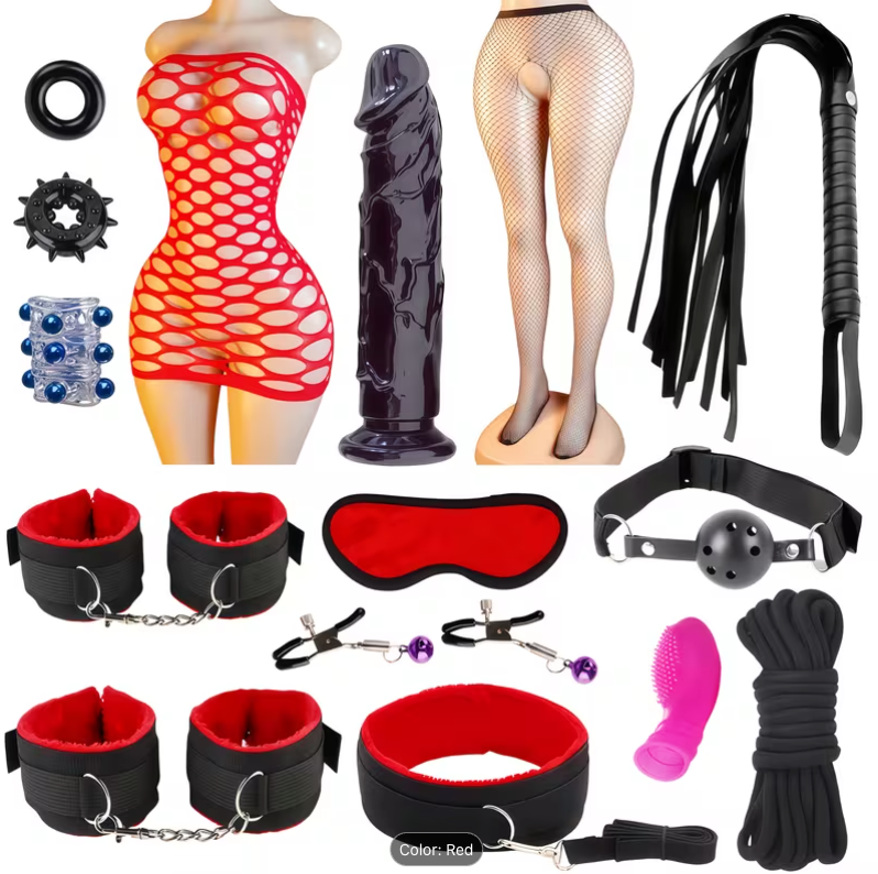 15 Piece SM Bondage Kit