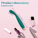 Dildo - Dildo - 1pc G-Spot Vibrator For Beginners | Powerful Female Nipple Clit Stimulator Dildo Vaginal Massager, Silicone, Rechargeable Battery, Battery Capacity, Brand: Alwup