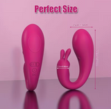 1pc APP Remote Control G-Spot Panty Vibrator, Long Distance Wearable, Rechargerable Adult More Than 9 Vibrations for Women And Couple, Female Toy