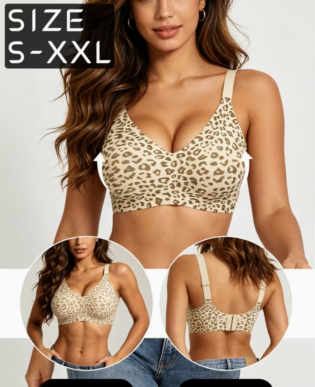 1pc Small Size Wireless Women's Bra, Seamless
