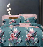 3pcs Gorgeous Floral Duvet Cover Set