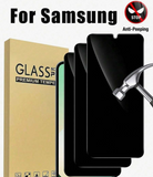 3pcs Privacy Tempered Glass Screen Protector, Anti-Peeping Anti-Glare Full Protection
