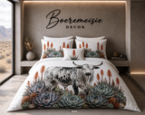 Nguni Succulent field - Duvet Set