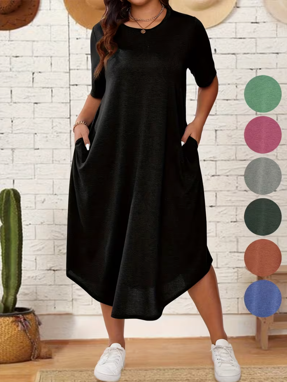 Plus Size Women's Dress