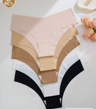 5pcs/Pack Women Seamless Underwear,Comfortable Breathable Sexy Low-Rise Sport Panties