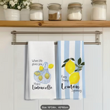 Cleaning Cloth 2pcs Kitchen Towel, Refreshing Lemon Print Cleaning Cloth for Cooking and Baking, Machine Washable, Reusable, Hand Towel, Super Soft, Highly Absorbent, Kitchen Decor, Living Room Decor, Daily Necessities, Holiday Essentials