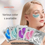 Random Color 10-Pack 5-Pair Gel Eye Pads with Ice Compress, Summer Cooling Eye Protection Device, Suitable for Men and Women
