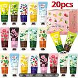 20 Hand Cream Gift Box, Flower and Fruit Hand Cream Set, Hand Care, Moisturizing, Valentine's Day Gift, Teacher's Day Gift, Mother's D