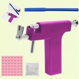 99pcs Reusable Ear Piercing Kit, 1 Ear Piercing Gun with Multiple Colors