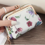 Women's Large Capacity Zippered Wallet & Card Holder