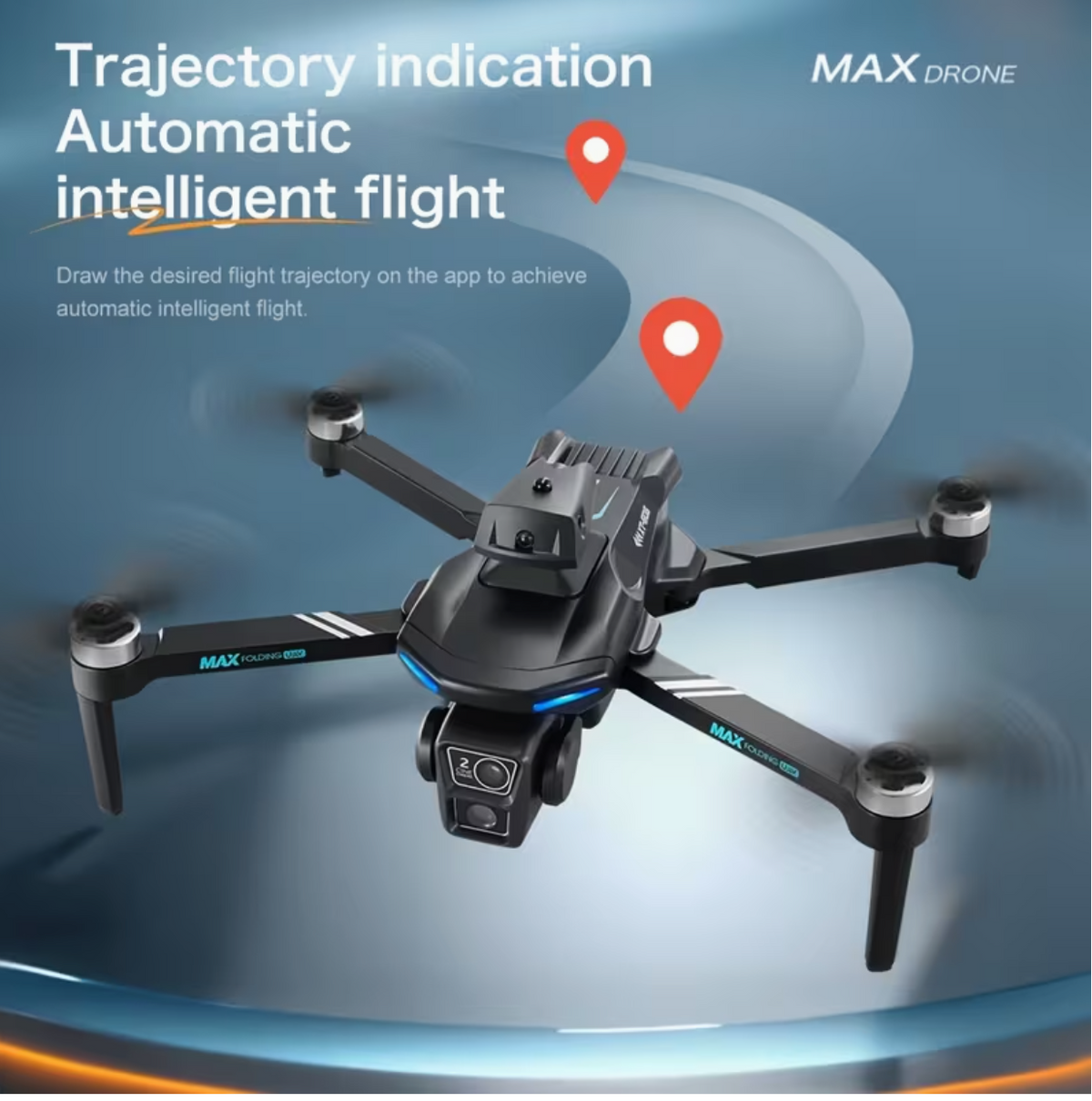 4K Compact Drone for Outdoor Adventures Aerial Photography