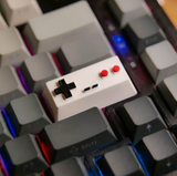 Retro Game Controller Shift Keycap - Artistic Mechanical Keyboard Design, Directional Keys, Classic Game Console Style, Made From Durable PLA Material, Compatible With Mechanical Keyboards, Ideal For Gamers And Collectors.