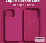 Magnetic Luxury Liquid Silicone 1pc Phone Case Compatible