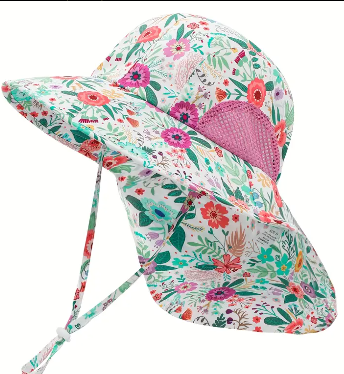 Youngsters' Summer Bucket Hats with Side Mesh