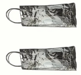2pcs Clear PVC Ice Buckets with Leak-Proof Bags - Portable Cooling Solutions for Red Wine,