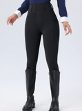 ROYALS MATTINI Women Equestrian Silicone Grip Pants With Pockets, Riding Pants, Tight Fit Horse Riding