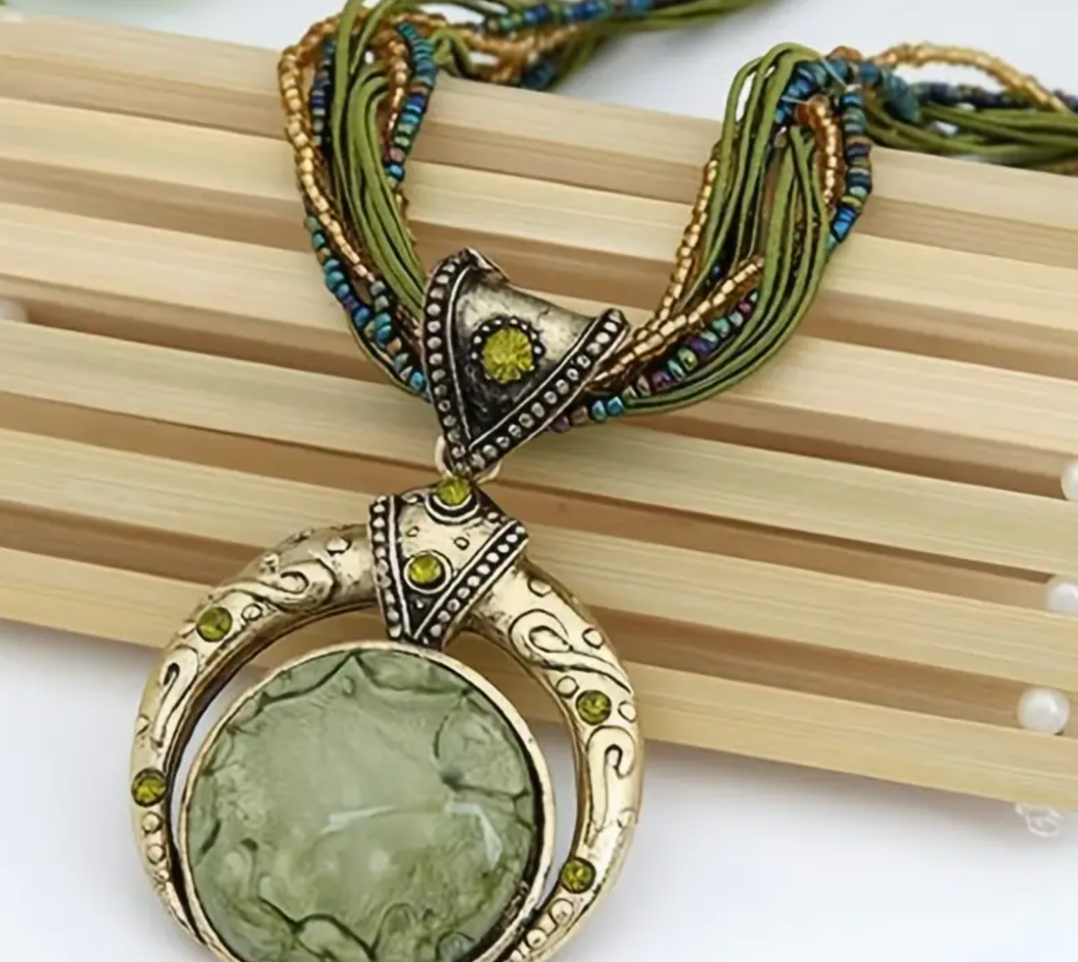 1pc Elegant Classic Handmade Bohemian Pendant Necklace