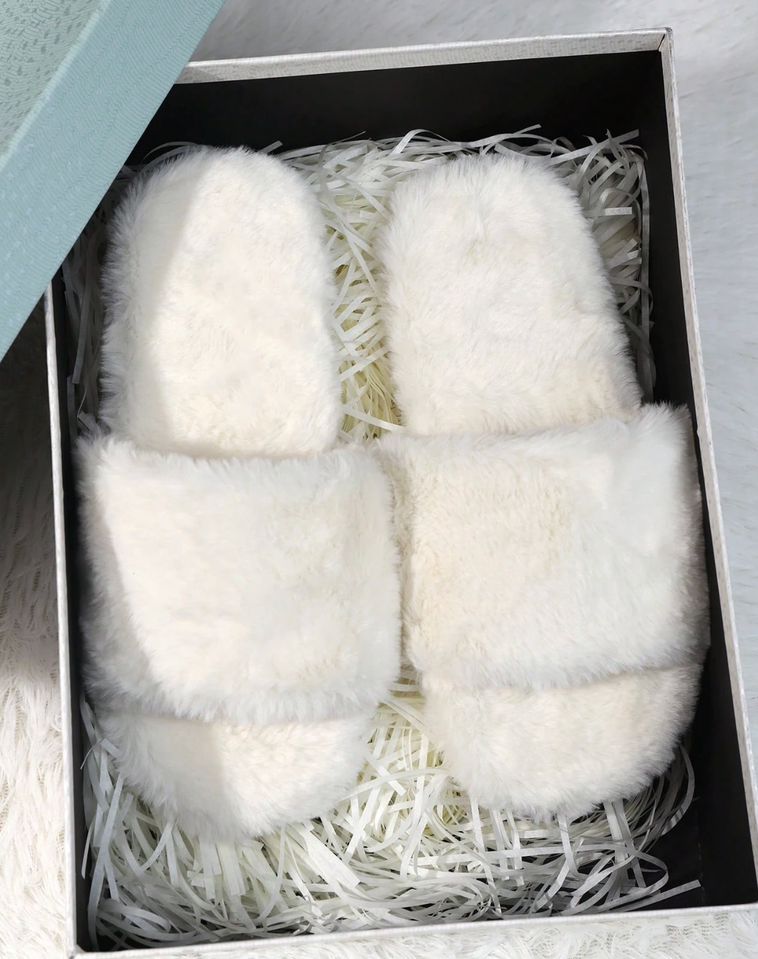 Women's Plush Comfortable Slippers, Indoor Floor Mute Home Slippers, Autumn And Winter Christmas