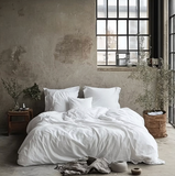 White Linen Duvet Covers