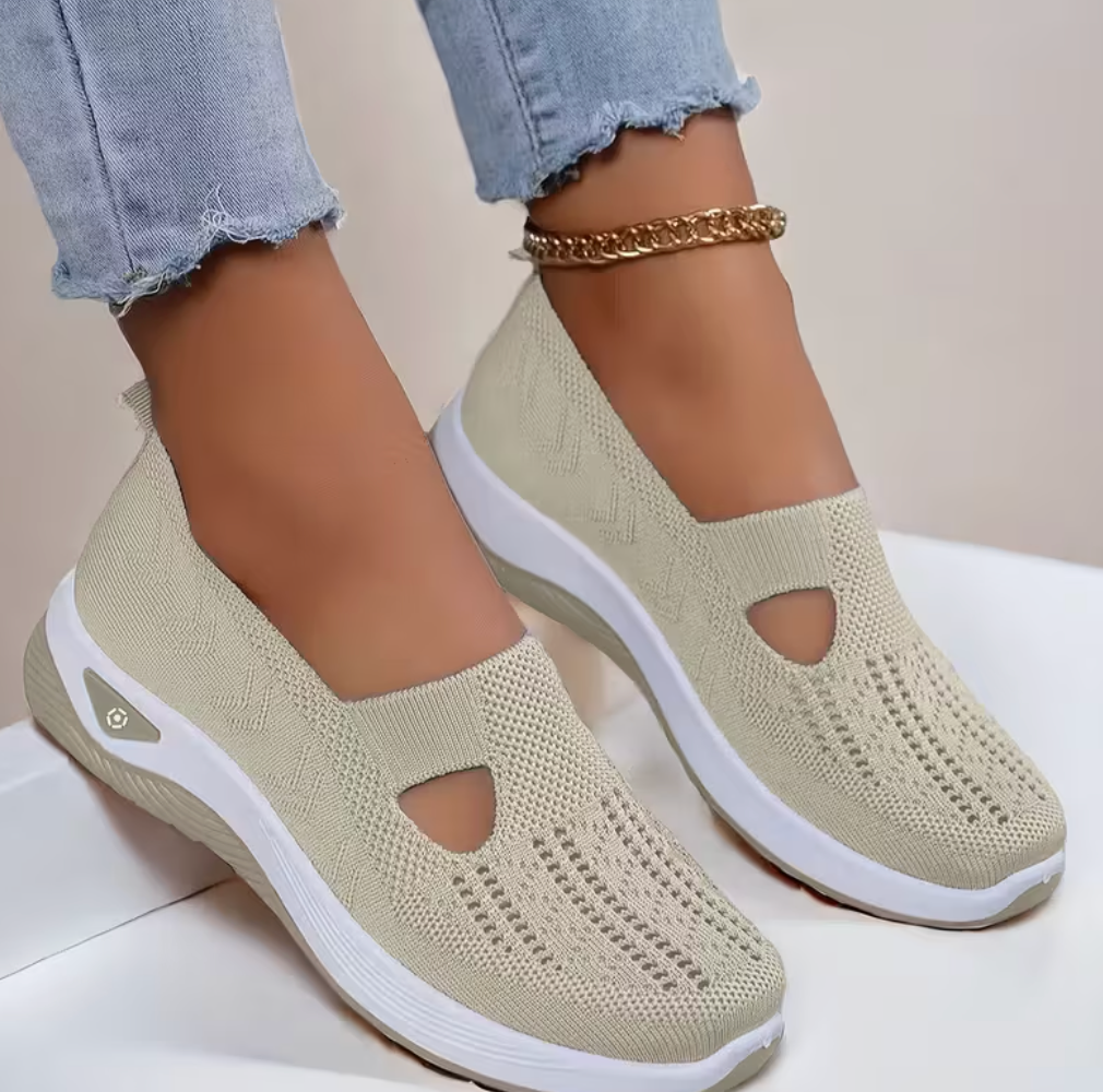 Women's Shoes Breathable Shoes Lace-up Sneakers