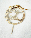 Personalized Wedding Cake Topper