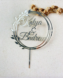 Personalized Wedding Cake Topper