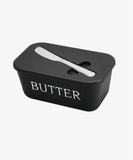 1 Set Butter Dish With Stainless Steel Butter Knife