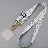 Painted Crossbody Cell Phone Lanyard Strap