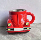 Cabin Kangaroo Beetle Car Shaped Coffee Mug