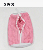 1/2pcs 360° Wrap-Around Shoe Cleaning Bag, Reusable Sneaker Wash Bag For Washing Machine And Dryer