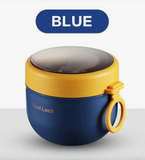 Oatmeal Yogurt Cup, Portable Yogurt Cup With Lid, Spoon And Silicone Handle