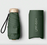 1pc Mini Travel Umbrella, Foldable Umbrella, Outdoor Portable Sunshade Umbrella