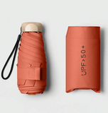 1pc Mini Travel Umbrella, Foldable Umbrella, Outdoor Portable Sunshade Umbrella