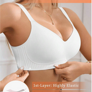 1pc Women's Minimalist Seamless Jelly Gel Wireless Bra