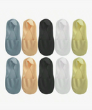 5 Pairs High Quality Matching Casual Socks, Women's Invisible Low-Cut Socks