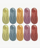 5 Pairs High Quality Matching Casual Socks, Women's Invisible Low-Cut Socks