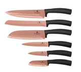 Berlinger Haus 6 Piece Marble Coated Knife Set