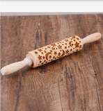 1pc 13.7-Inch Wooden Rolling Pin
