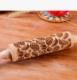 1pc 13.7-Inch Wooden Rolling Pin