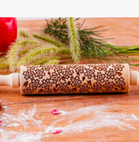 1pc 13.7-Inch Wooden Rolling Pin