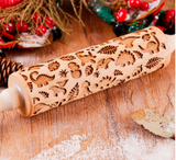 1pc 13.7-Inch Wooden Rolling Pin