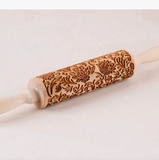 1pc 13.7-Inch Wooden Rolling Pin