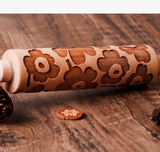 1pc 13.7-Inch Wooden Rolling Pin