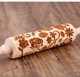 1pc 13.7-Inch Wooden Rolling Pin