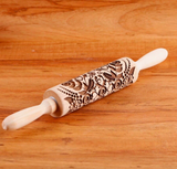 1pc 13.7-Inch Wooden Rolling Pin
