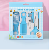 6pcs Newborn Nail and Hair Daily Care Set, Baby Comb and Trimming Kit Home Bundle