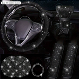 7pcs Car Steering Wheel Cover, Gear Shift Knob Cover, Shoulder Pad, Cup Holder, Ignition Ring Decorative Accessories,Purple Car Accesaories