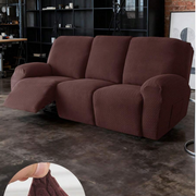 1/2/3 Seater Recliner Sofa Covers Stretch Jacquard Reclining Couch Covers For Reclining Sofa