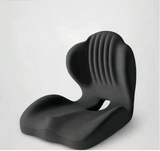 L-Shaped Memory Foam Seat Cushion, Ergonomic Design For Car, Truck Drivers, Relieves Sciatica And Back Pain, Suitable For Office Chair, Long-Distance Driving, Gaming Chair