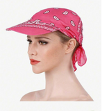 1pc Women's European & American Summer Candy Color Multi-Functional Cashew Flower Sun Protection Hat With Brim